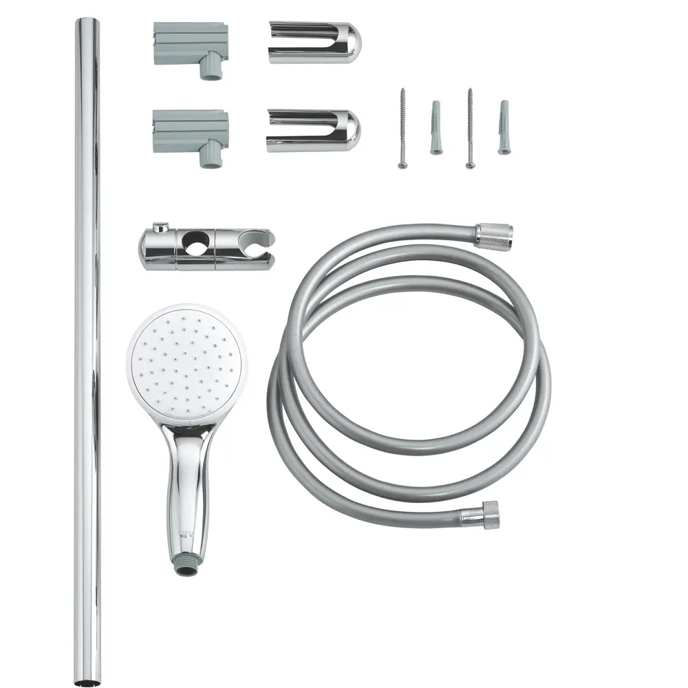 Душевой комплект Grohe Vitalio Go 1 режим цвет хром STLM-2196561 - Вид №1