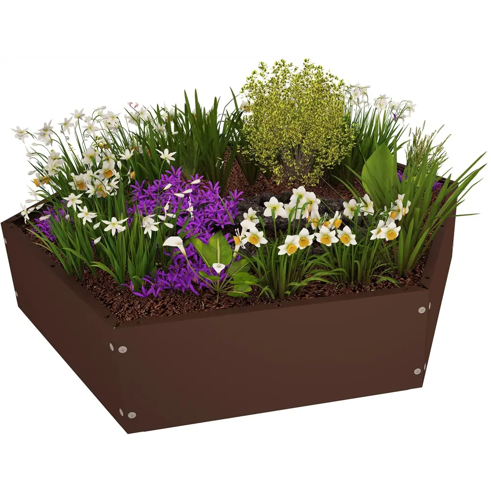 Клумба шестиугольная 0.6 м Santreyd STLM-2180774 - Вид №6