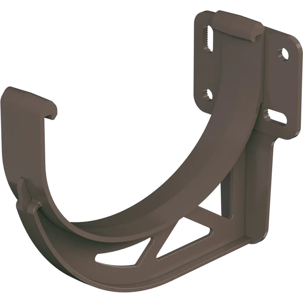 Кронштейн желоба ПВХ Технониколь Оптима 29 мм 120 мм цвет коричневый STLM-2108703