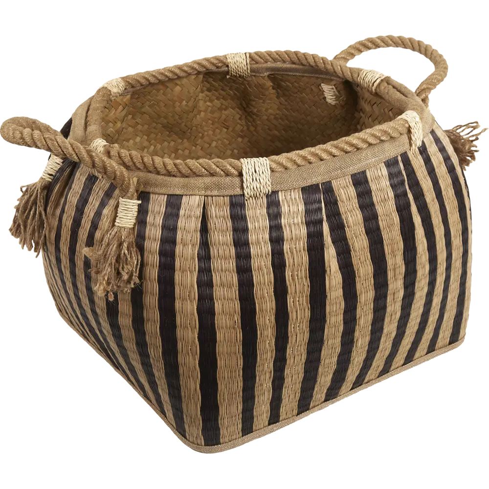 Корзина мягкая Kub HAP8547 36x36x29 см 24 л пальмовое волокно STORIDEA STLM-2011385 - Вид №1