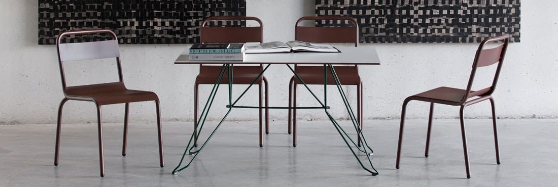 Алюминиевый садовый стул с порошковым покрытием iSimar ARCH-00012024 - Вид №2