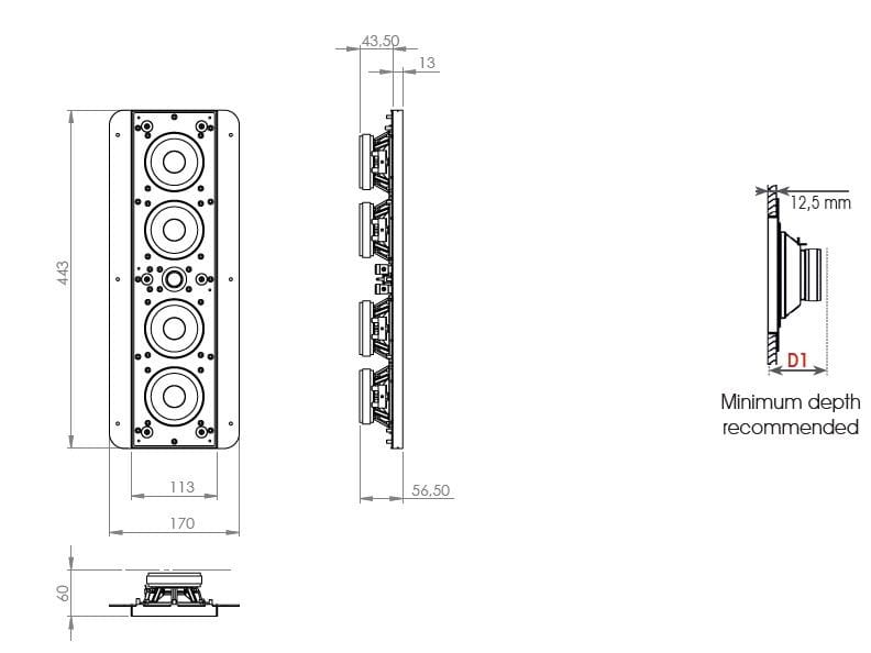 Металлический акустический диффузор Garvan Acoustic Luna ARCH-00084973 - Вид №5