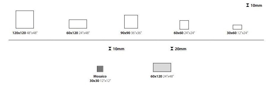 Антибактериальные напольные покрытия для внутренних и наружных работ с цементным эффектом CERAMICA SANT'AGOSTINO Соболь ARCH-00027216 - Вид №7