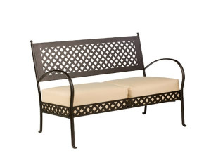 2-местный металлический садовый диван