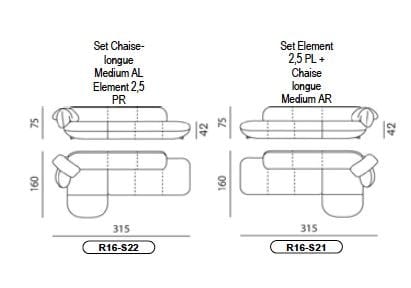 Тканевый диван с полуостровом LEOLUX LX LXR16 ARCH-00061296 - Вид №1