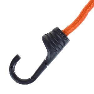 Веревка 9 мм 0.8 м, каучук/полипропилен, цвет оранжевый, 2шт. STANDERS
