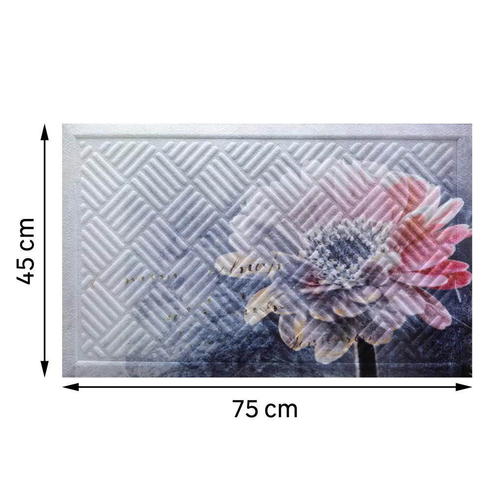 Коврик Inspire Embo Flower 45x75 см резина STLM-2043527 - Вид №3