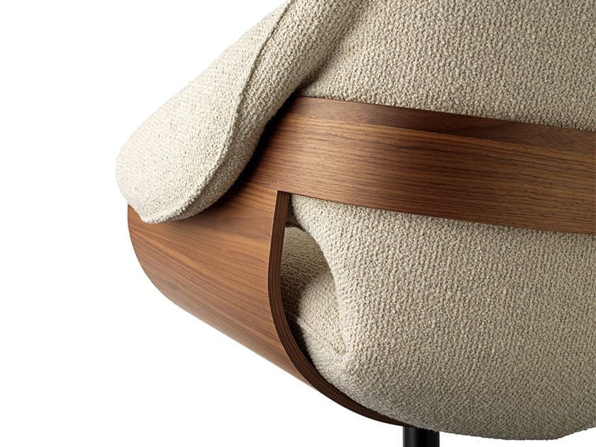 Тканевое кресло с подголовником LEOLUX LX LXR10 ARCH-00014751 - Вид №3