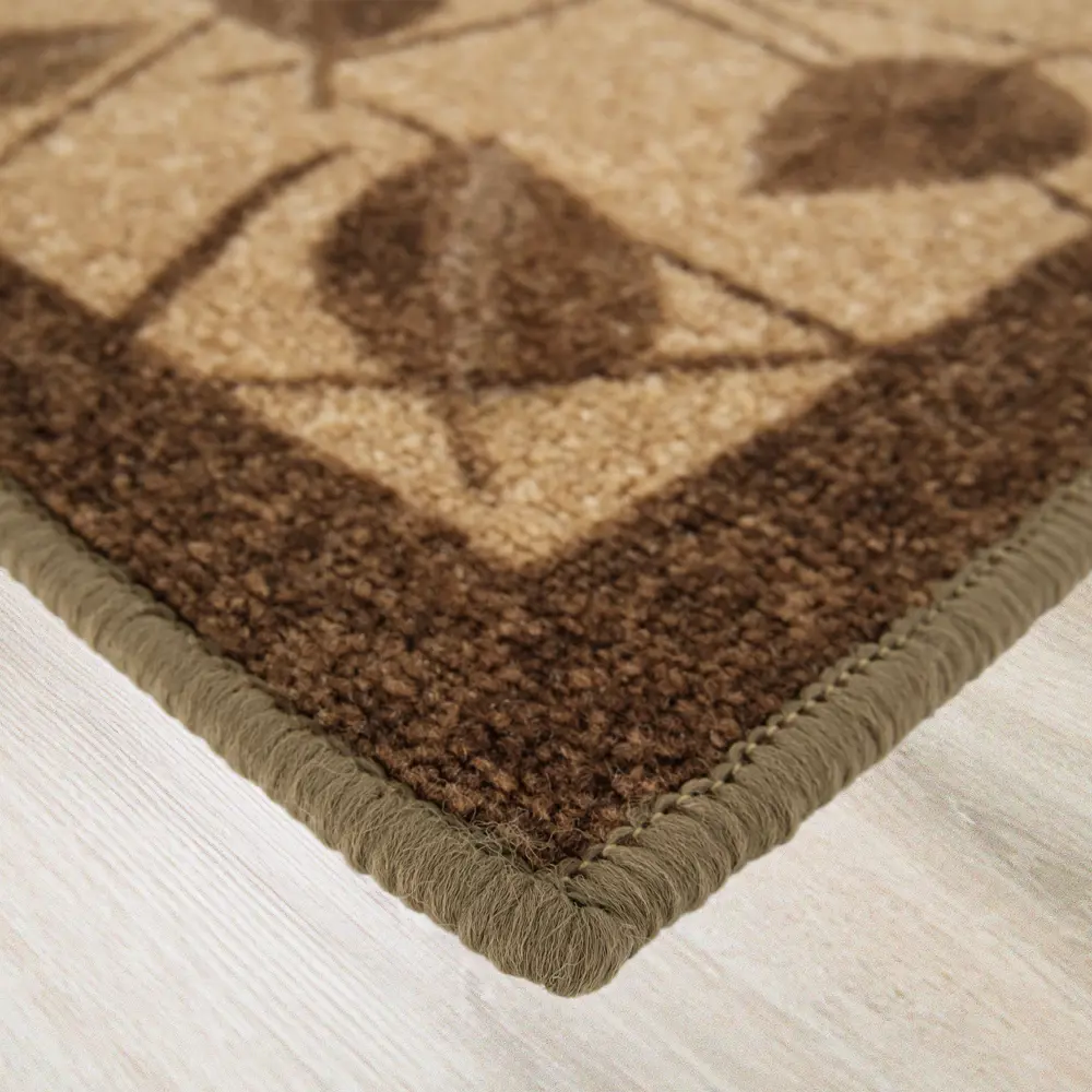 Коврик «Стелла» 65955, 40х60 см, нейлон, цвет коричневый CTIM STLM-2084571 - Вид №1