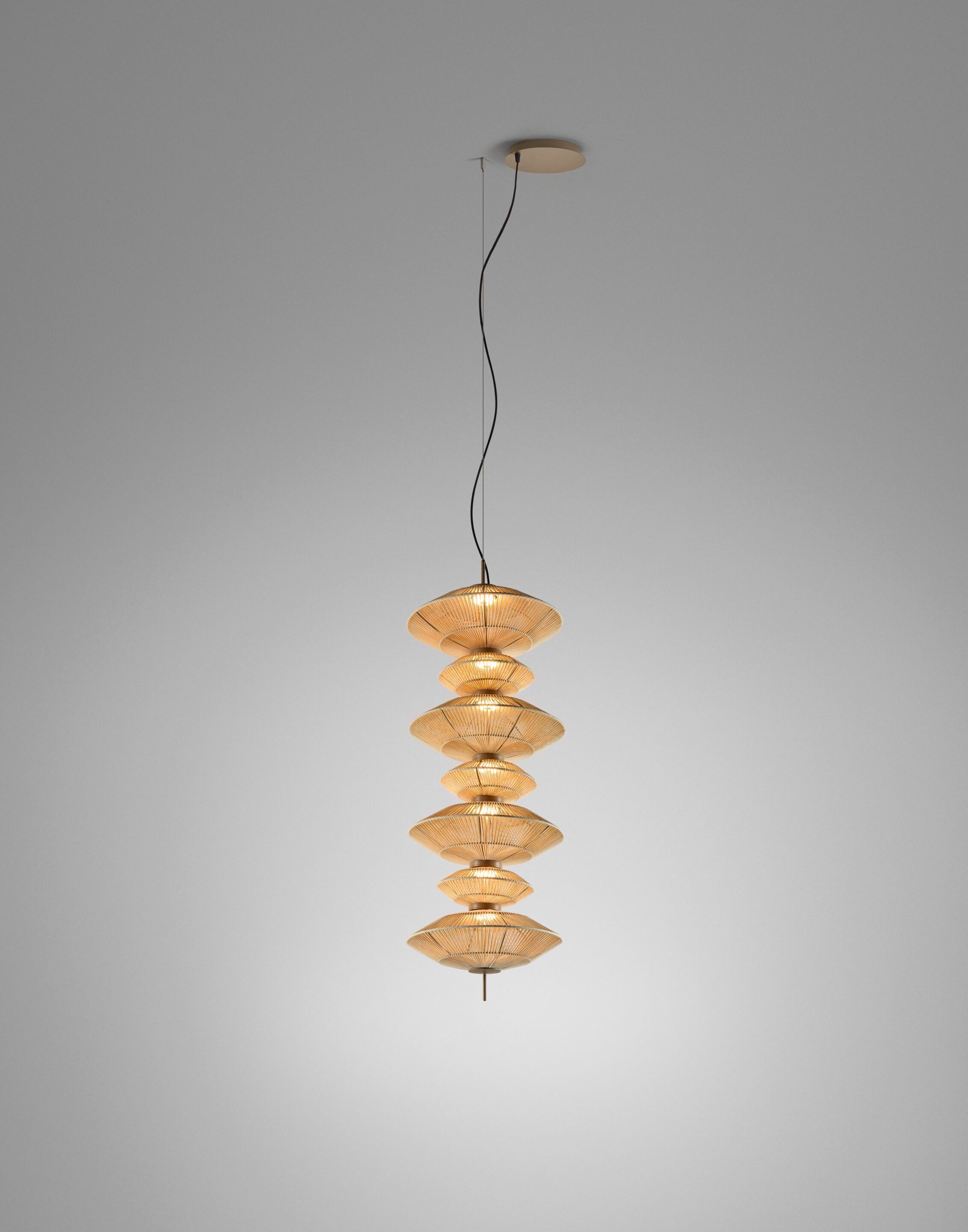 Светодиодный подвесной светильник ручной работы Bover YUYUN ARCH-00120593 - Вид №7