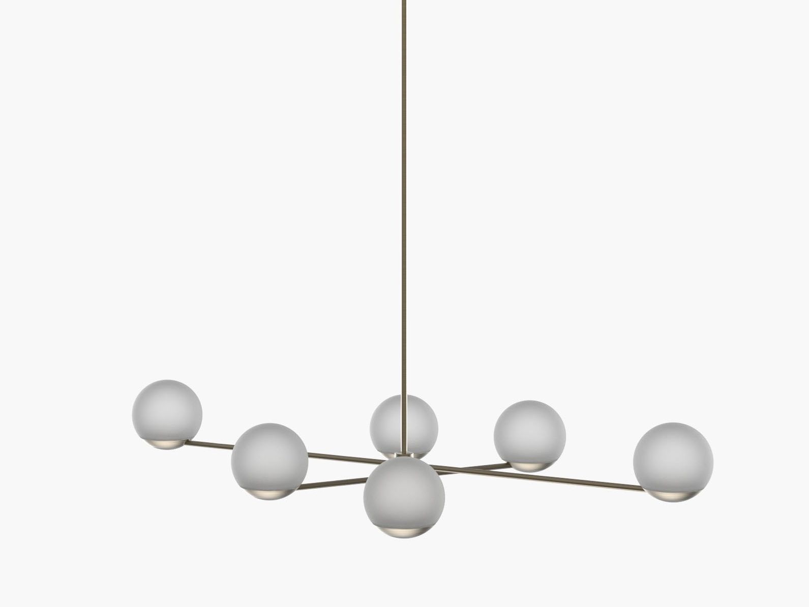 Светодиодный потолочный светильник ручной работы Cameron Design House Мяч и обруч ARCH-00124294 - Вид №8