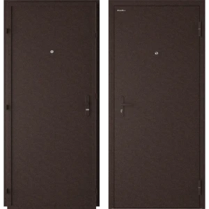 Дверь входная металлическая Лидер, 960 мм, правая, цвет античная медь