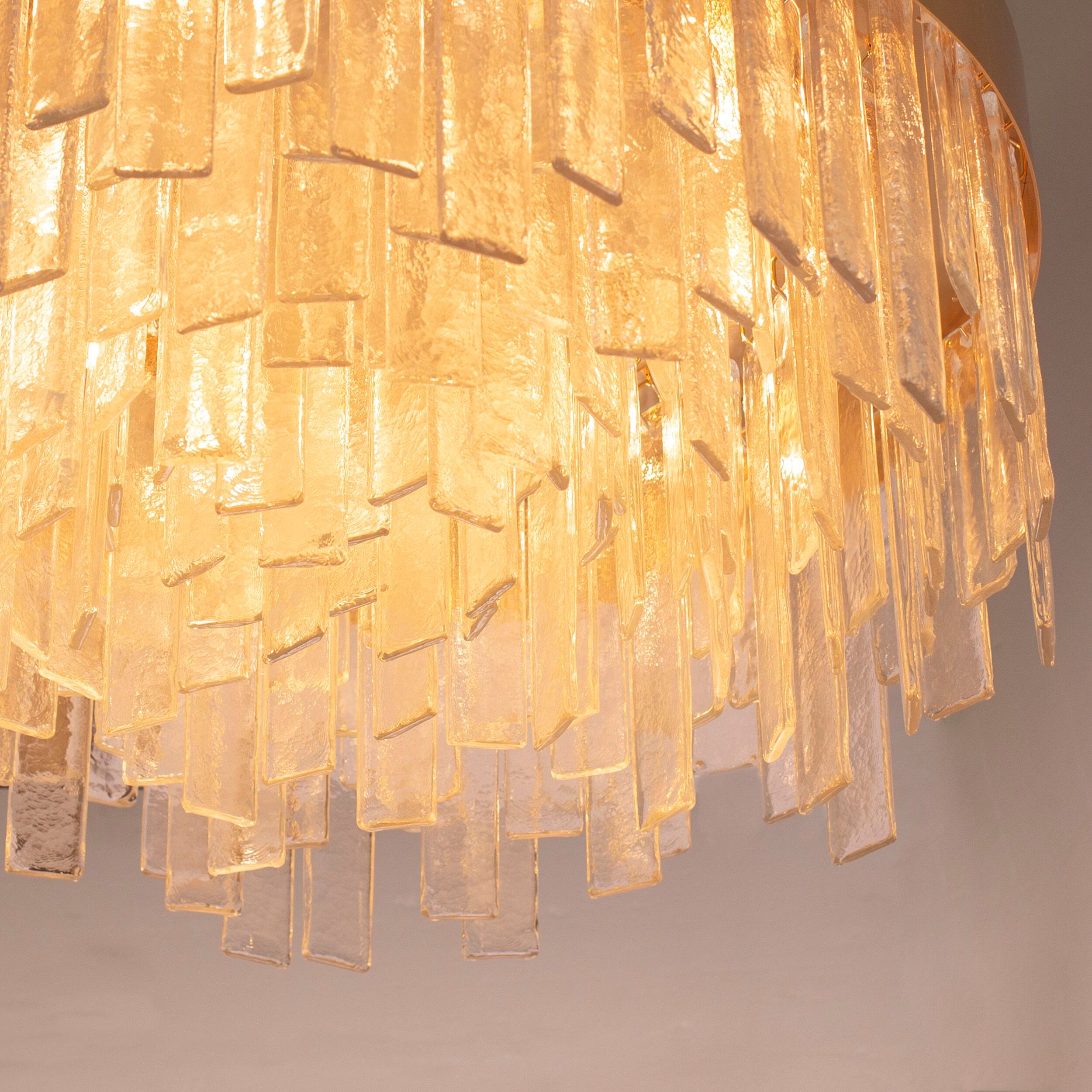 Стеклянный светодиодный потолочный светильник MULTIFORME Cosmopolitan ARCH-00061123 - Вид №1