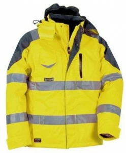 COFRA Утепленная куртка со светоотражателями High visibility