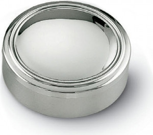 94200 Schiavon Шкатулка круглая (отполированная) 10см (серебро 925пр) Серебро 925