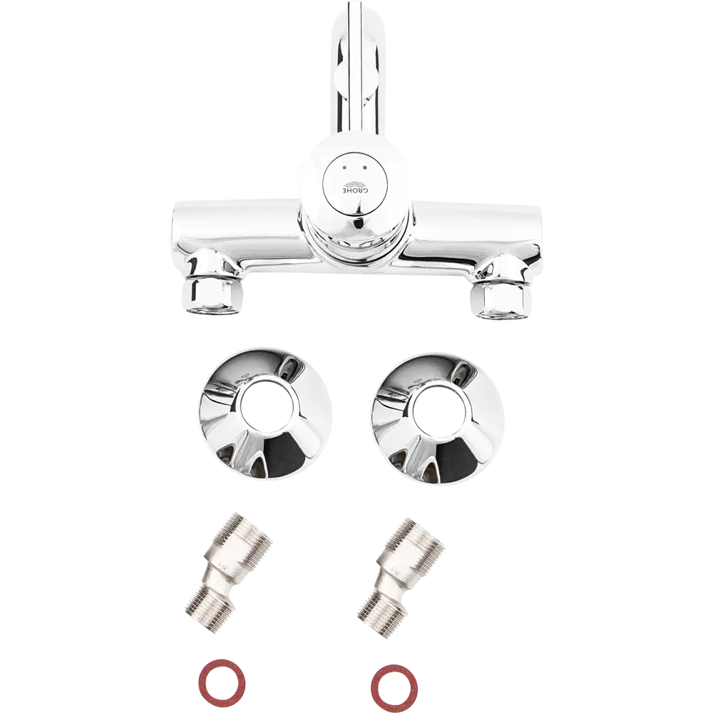 Смеситель для ванны Grohe BauClassic однорычажный цвет хром STLM-2096045 - Вид №3