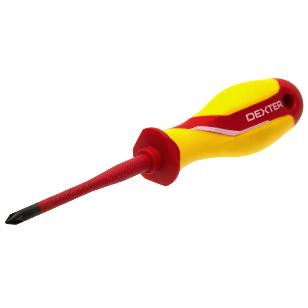 Диэлектрическая отвертка Dexter PZ1 с магнитным наконечником 18147756 STLM-0009596