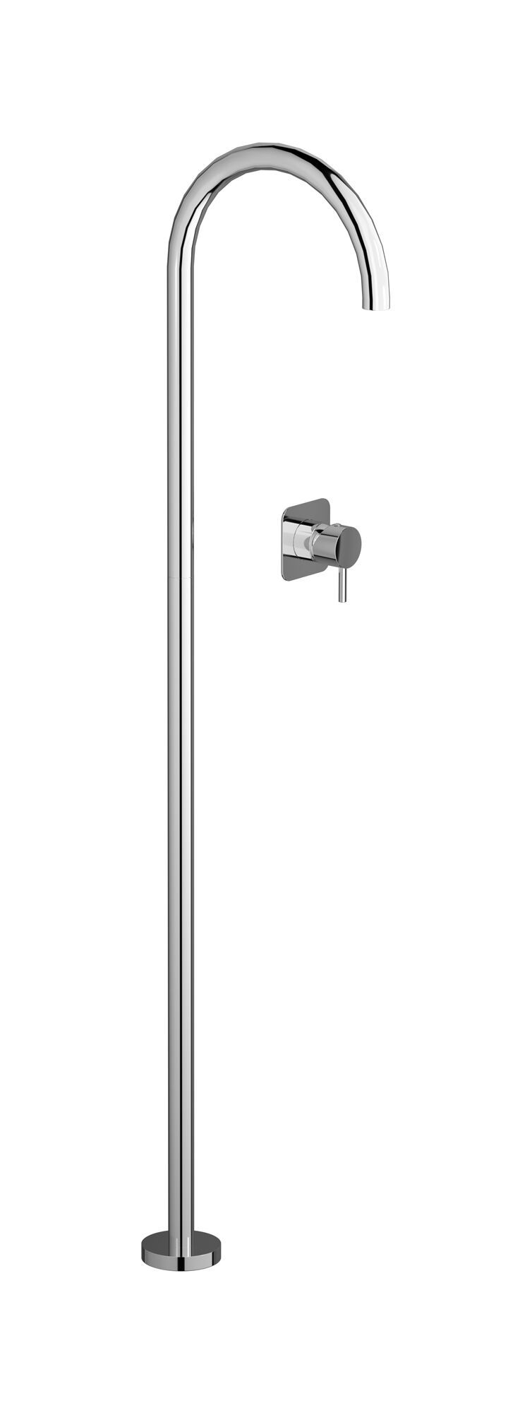Смеситель для раковины с 2 отверстиями и автоматическим сливом IB Милан Турин ARCH-00135422 - Вид №2