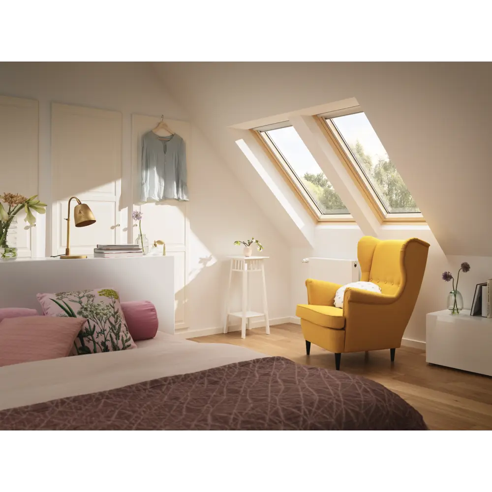 Окно мансардное Velux GZR MR04 3050 дерево/алюминий 78x98 см STLM-2171511 - Вид №7