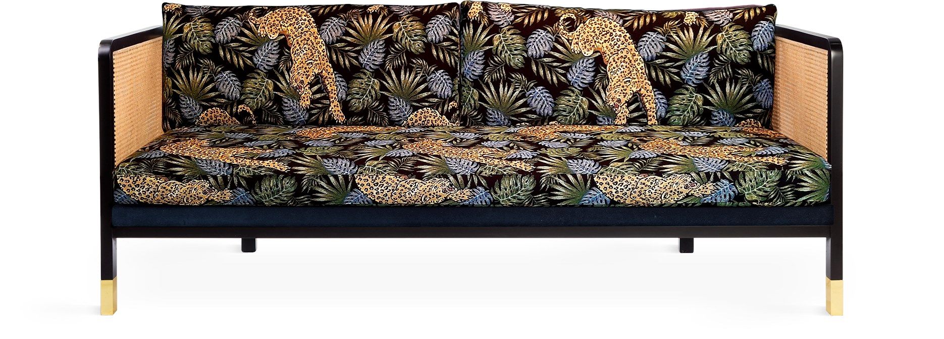 3-местный винтажный стиль бархатный диван RED EDITION плетеная ARCH-00061601 - Вид №14