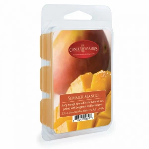 Ароматический воск 75гр. "Летний манго" Summer Mango CANDLE WARMERS МАНГО 268183 Оранжевый