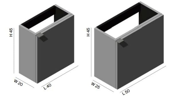 Деревянный подвесной умывальник с дверцами Inbani ARCH-00046077 - Вид №4