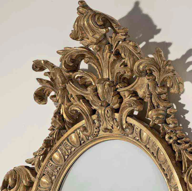 Настенное зеркало в рамке OAK Галерея ARCH-00023690 - Вид №1