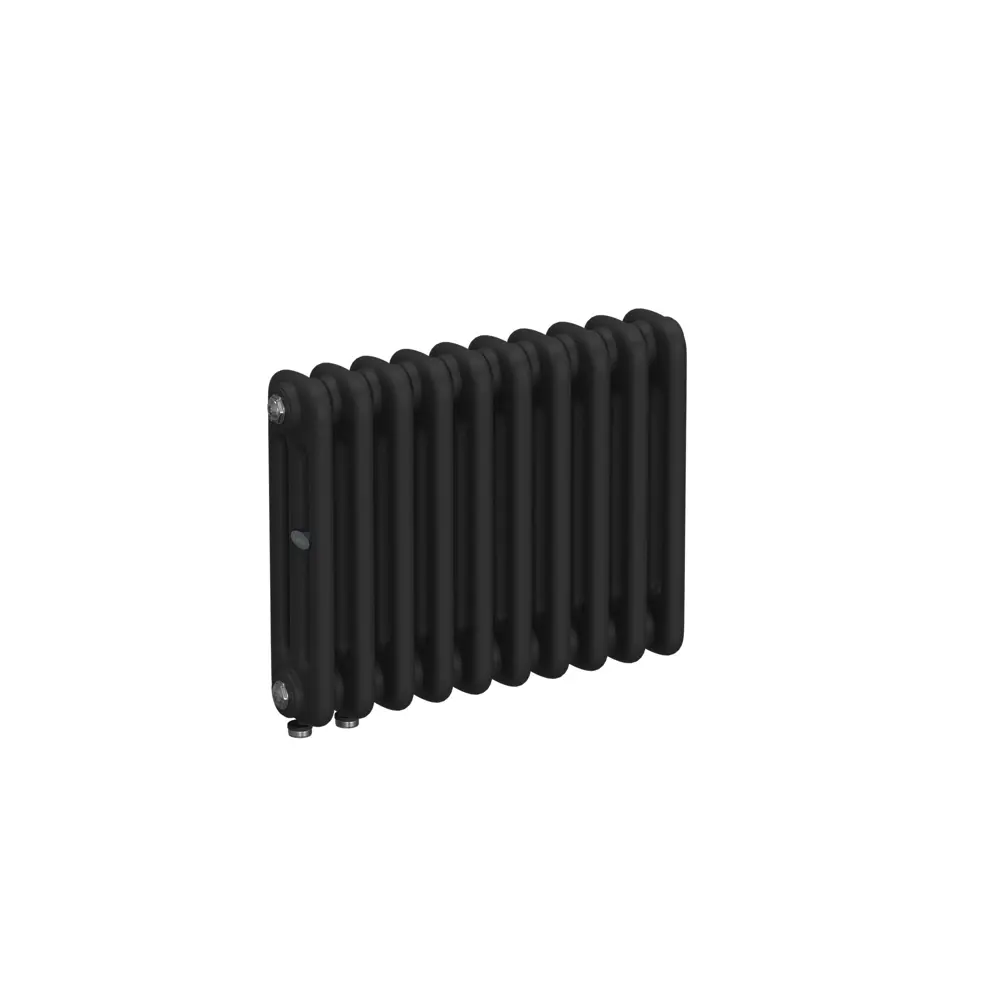 Радиатор трубчатый Rifar Tubog TUB 3037-10AN DV1 300/107 10 секций нижнее подключение сталь черный STLM-2184536