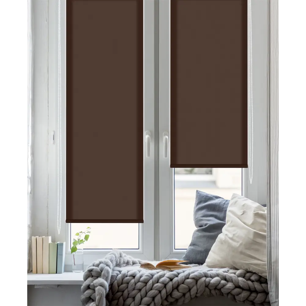 Рулонная штора GARDEN Stars Light коричневая 60×160 см 89409317 STLM-1570172 - Вид №5