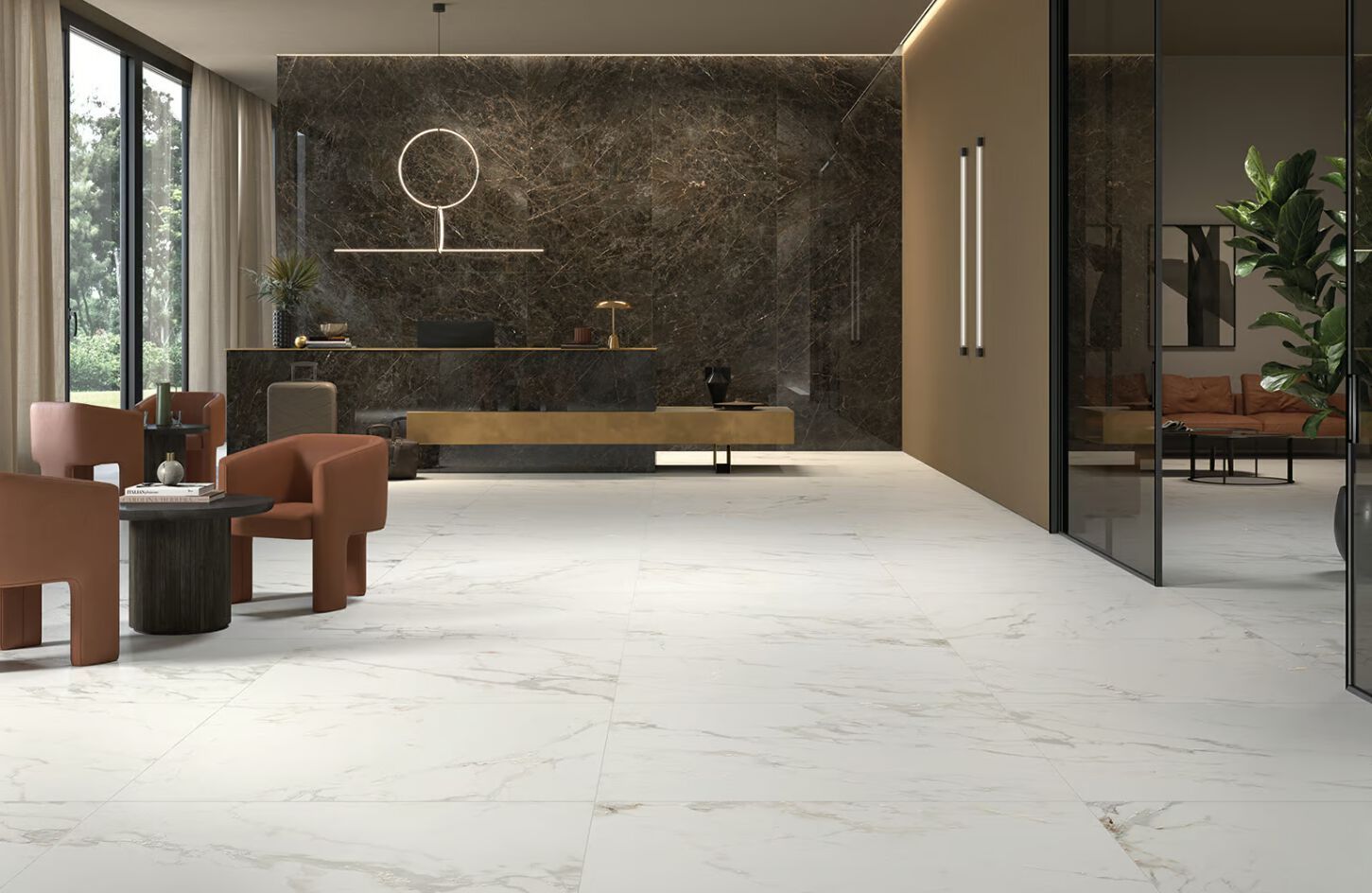 Пол / напольное покрытие из керамогранита с мраморным эффектом LaFaenza AESTHETICA ARCH-00073594 - Вид №18