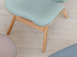 Мягкая подставка для ног из ткани Kvadrat