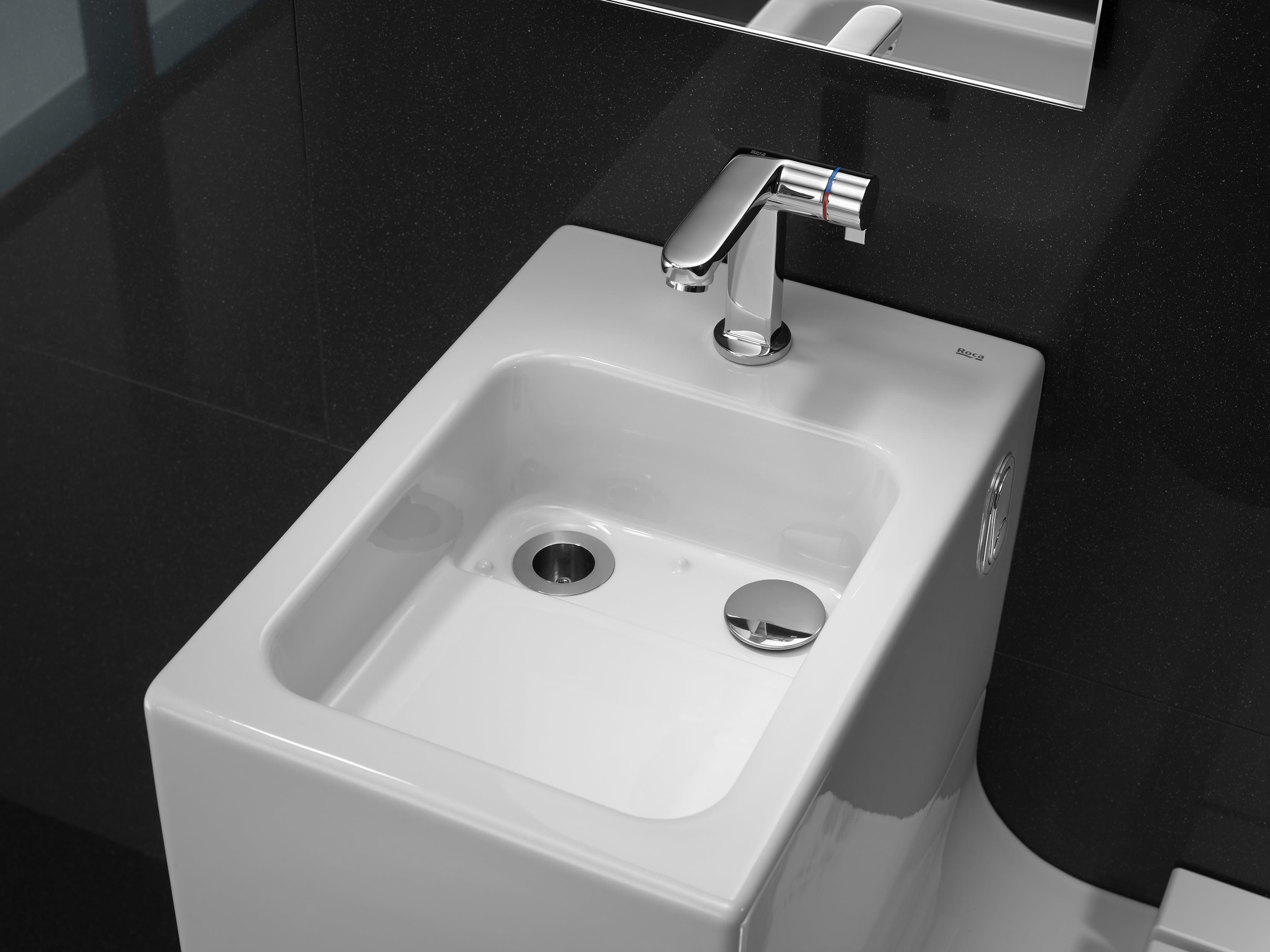 Фарфоровый умывальник / туалет Roca W+W 893020..1 ARCH-00135432 - Вид №6