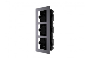 16602416 Врезная монтажная рамка на 3 модуля УТ-00017238 Hikvision DS-KD-ACF3/Plastic