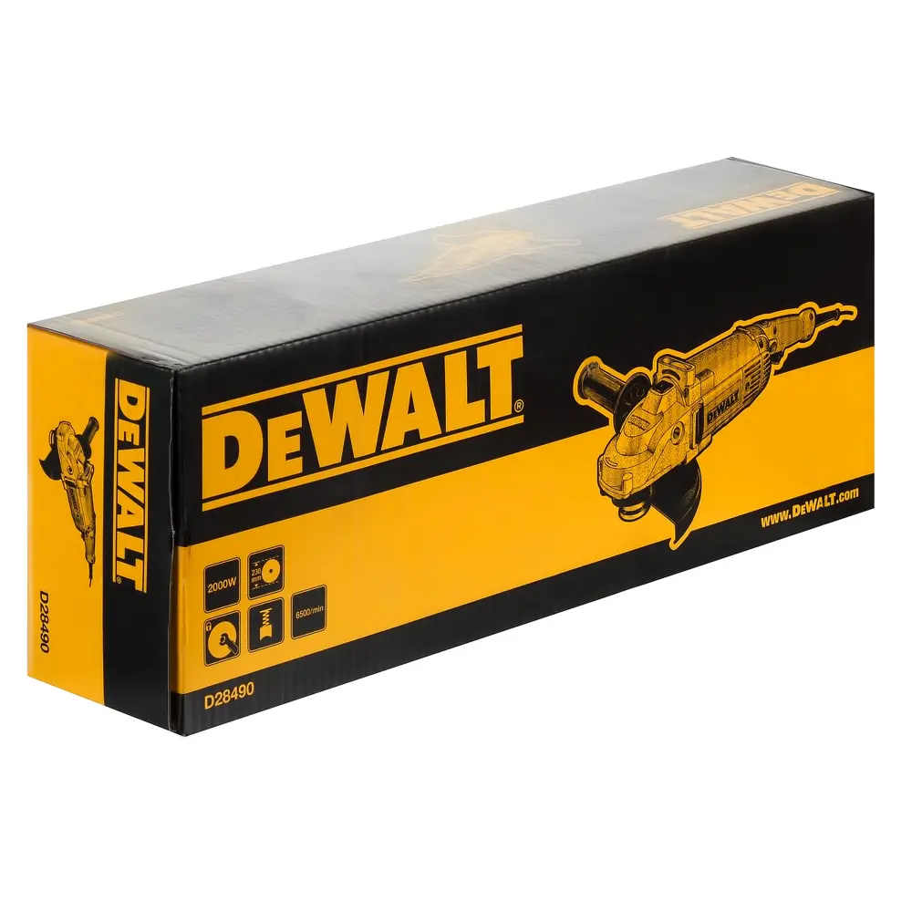 Углошлифовальная машина (болгарка) DeWalt D 28490, 2000 Вт, 230 мм STLM-2154415 - Вид №4