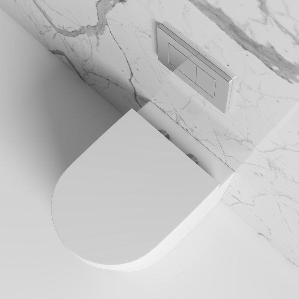 Керамический напольный туалет с пластиной и сливной кассетой LUSSO без ARCH-00145298 - Вид №5