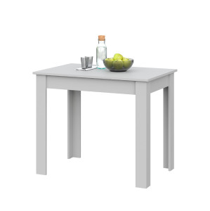 90902886 Кухонный стол прямоугольный СO 1 60x90 см ЛДСП цвет белый STLM-0419810 NN-МЕБЕЛЬ