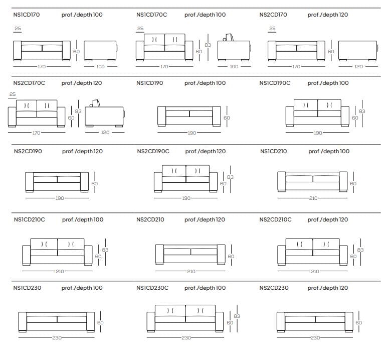 Угловой съемный диван из ткани GRUPPO FOX день Фокса ARCH-00015647 - Вид №5