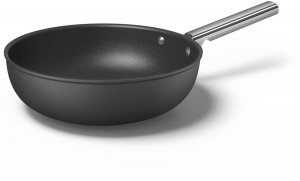 CKFW3001BLM Посуда / сковорода wok 30 см, черная SMEG