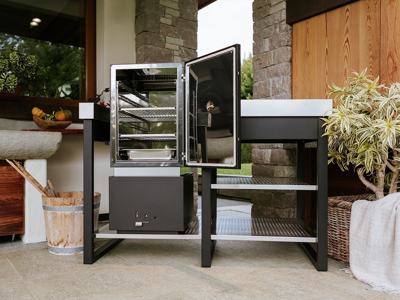 Профессиональный коптильня Fògher SMOKER FREE STANDING ARCH-00086265 - Вид №4