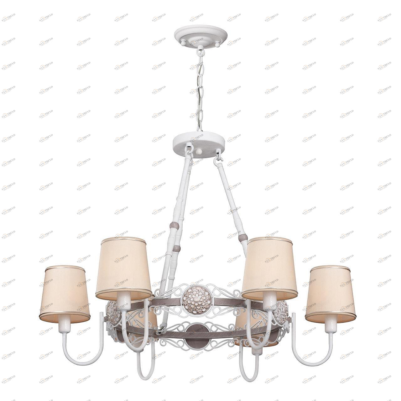Подвесная люстра Favourite Fiona 2495-6PC FAVOURITE ДИЗАЙНЕРСКИЕ, FIONA 312742 Белый 
