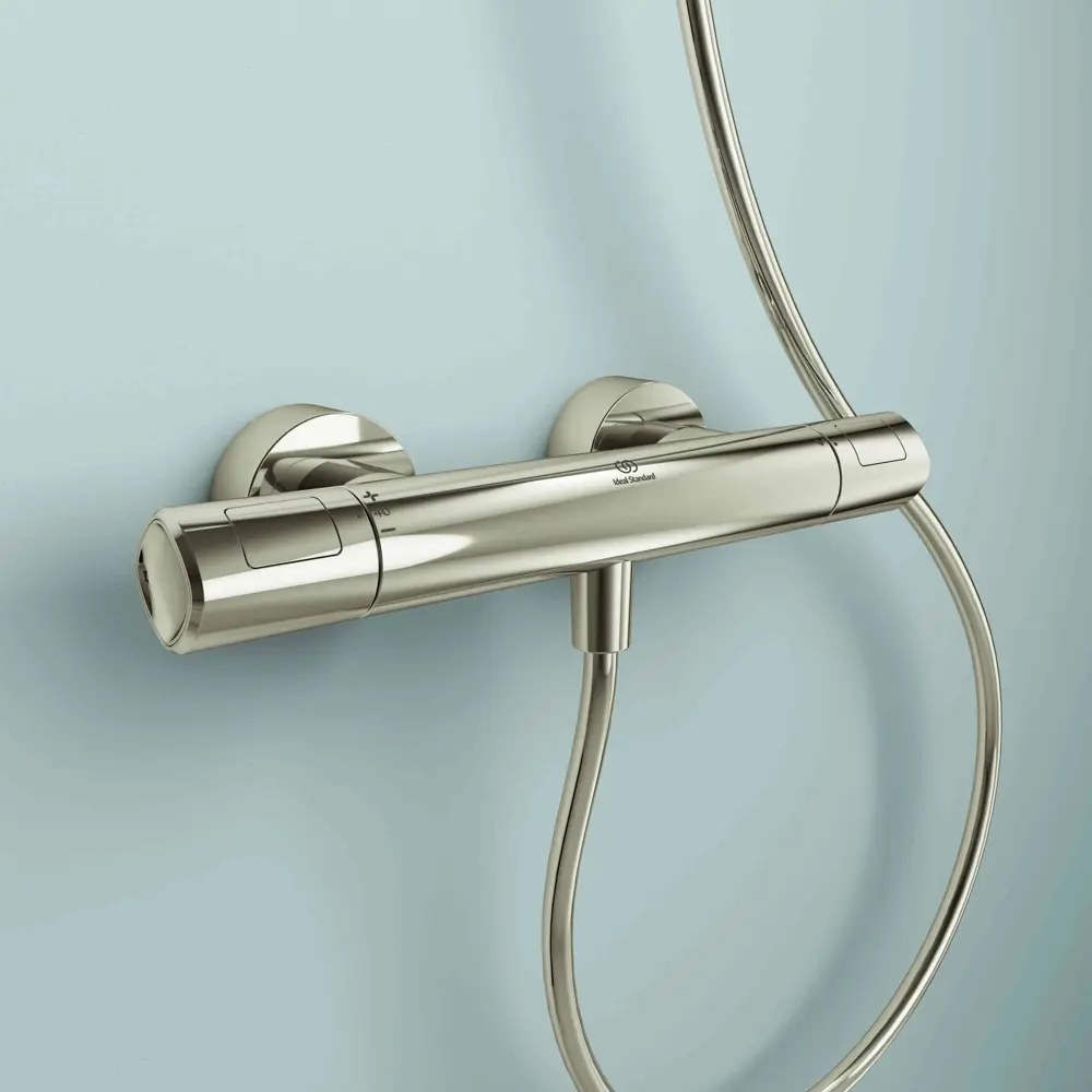 Смеситель термостатический Ideal Standard для душа T100 цвет хром STLM-2126569 - Вид №3