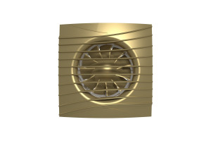 18431815 Осевой вытяжной вентилятор 4C champagne, диаметр 100 мм, декоративный 90-03638 ERA SILENT