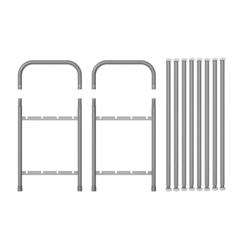 Подставка для обуви 79.5x29x53 см сталь цвет серый Santreyd STLM-2013030 - Вид №2