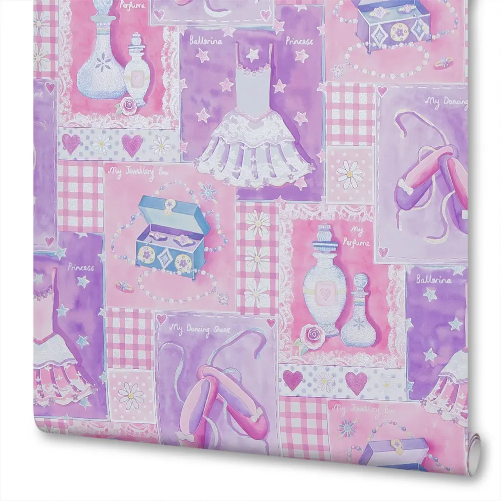 Обои бумажные для детской Пуанты 0.53х10 м АС 305971 A.S. Creation STLM-2035554