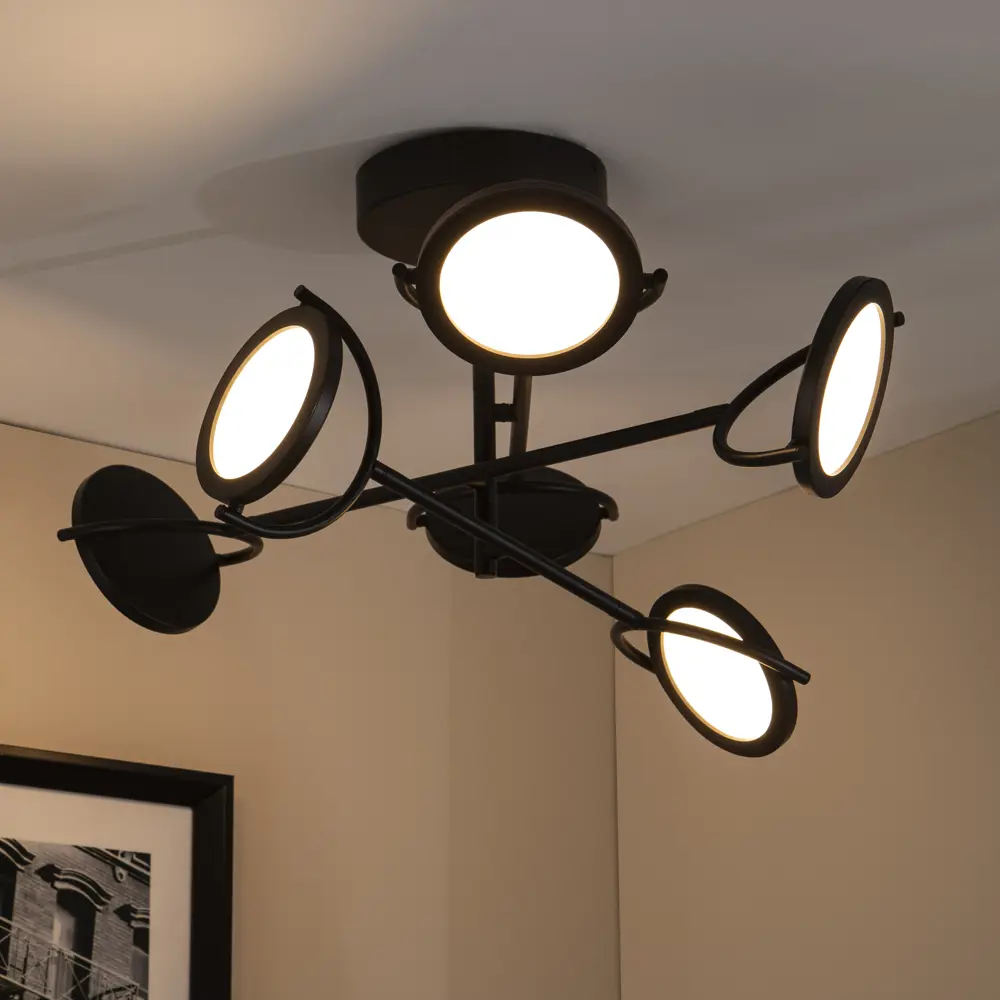 INSPIRE Diuna - подвесная люстра с регулируемыми светильниками 83612687 STLM-0042691 - Вид №1