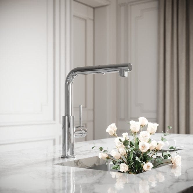 Смеситель для кухни на столешнице со съемным ручным душем LUSSO Vogue ARCH-00142471 - Вид №6