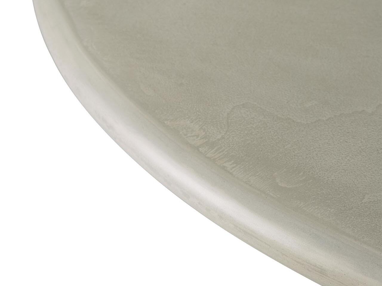 Круглый садовый стол из бетона и тика Ethnicraft Roller Max ARCH-00043951 - Вид №6