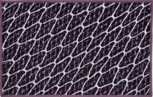 85172725 Коврик декоративный нейлон Кристалл 50x80 см цвет фиолетовый STLM-0059438 CTIM