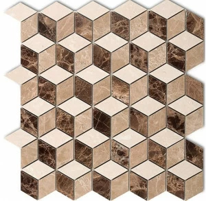 Ideamarmo Мраморная мозаика Cube 1925 Cb 601