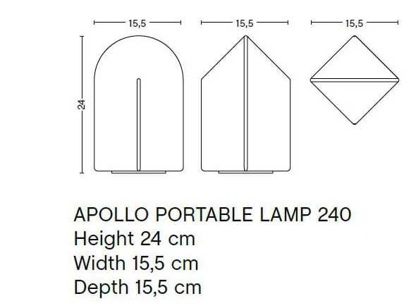 Светодиодная настольная лампа ручной работы из дутого стекла In Stock Hay ARCH-00063222 - Вид №3